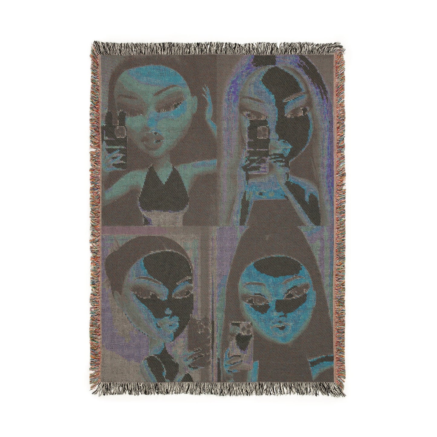 "Selfie Bad Babe" Blanket