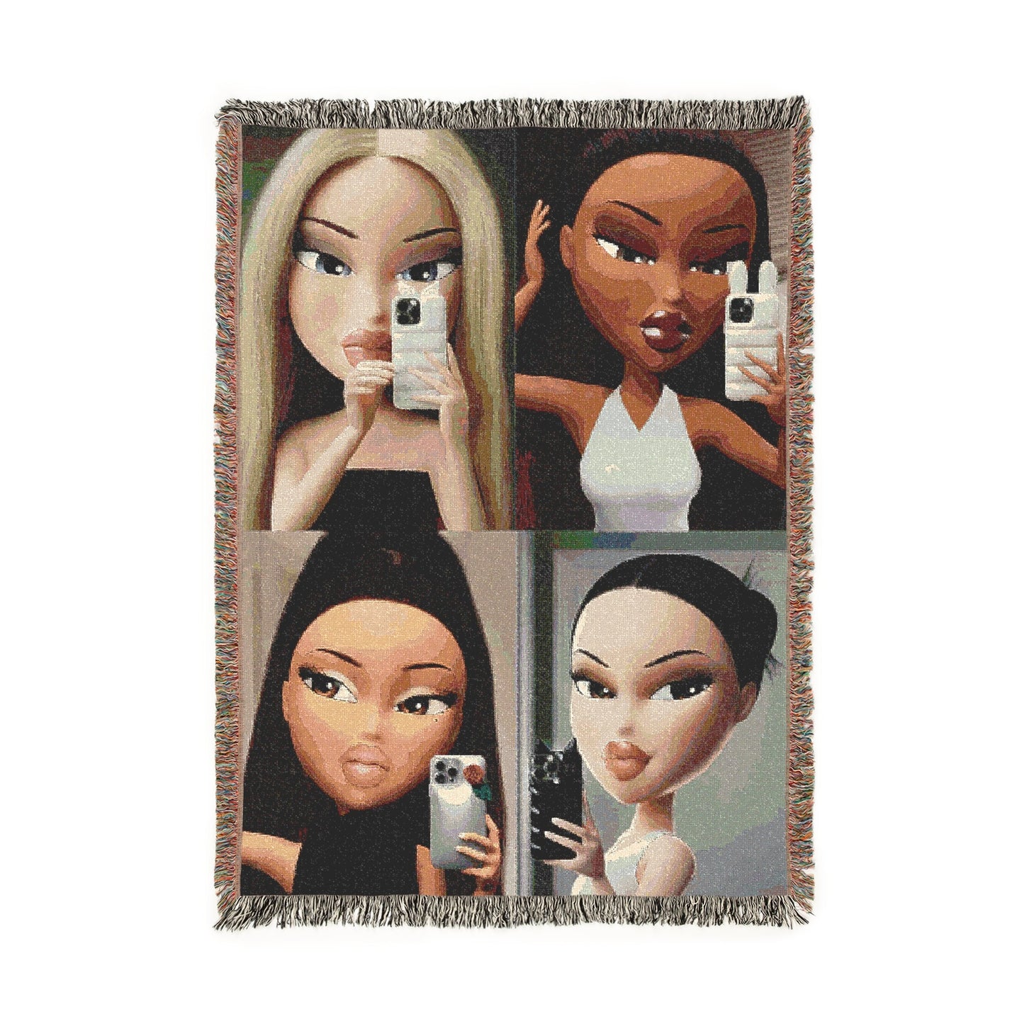 "Selfie Bad Babe" Blanket